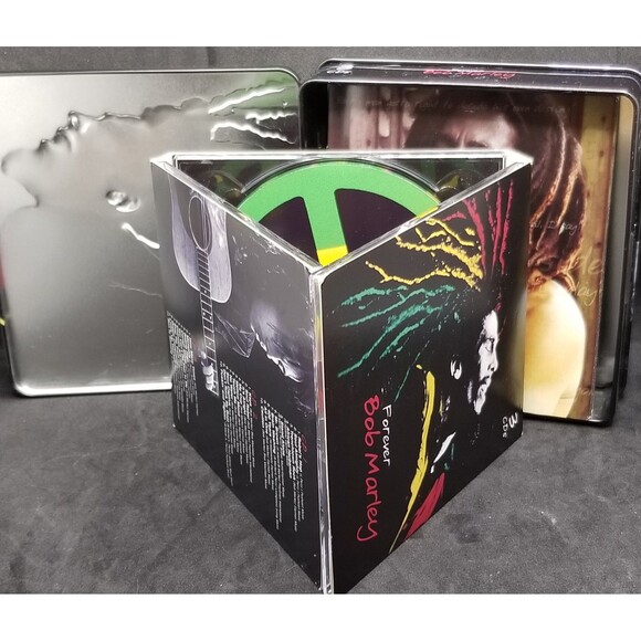 Forever Bob Marley 3-disc CD box set in a collectible tin - Picture 9 of 11